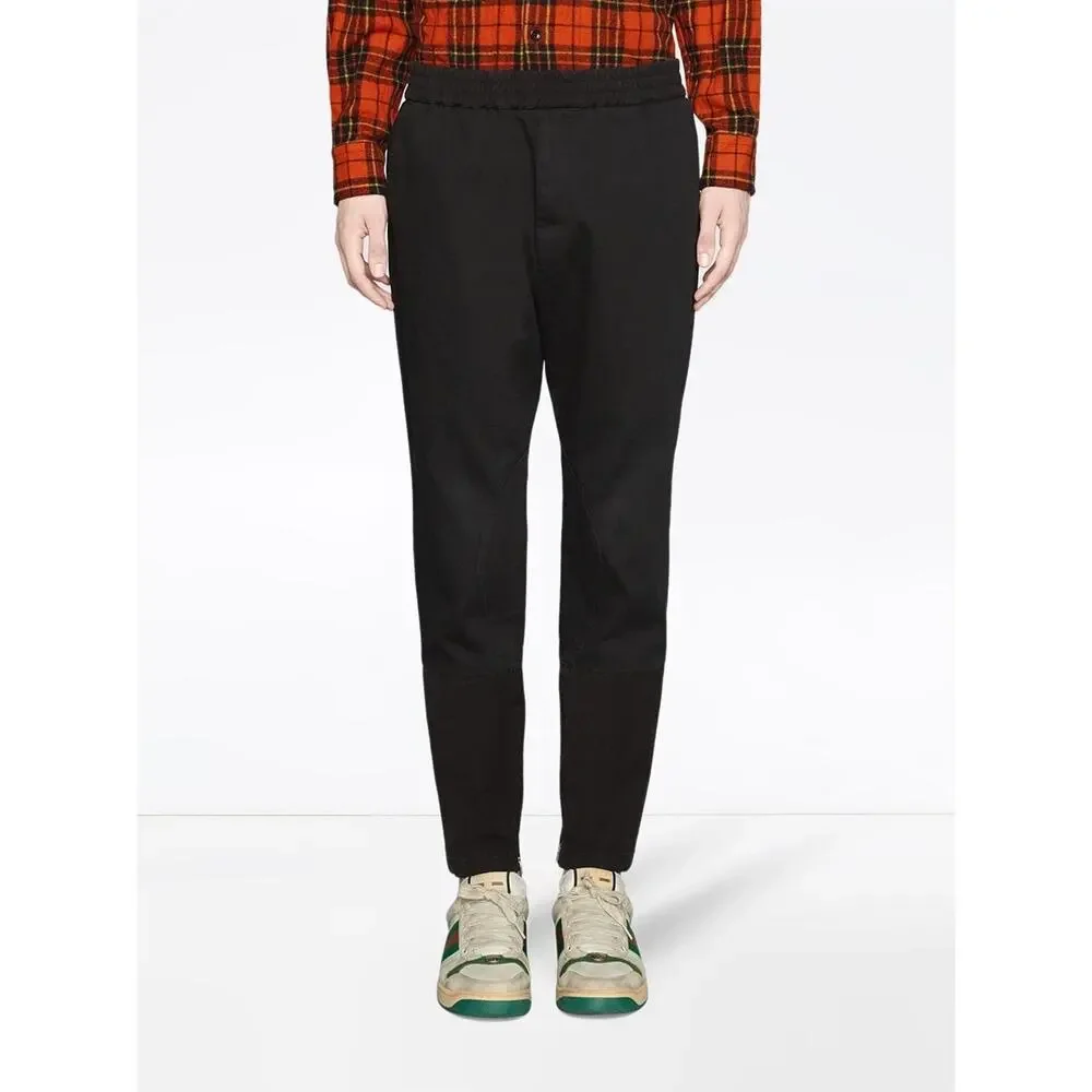 NWT Gucci Military Style Zip Cuff Slim-Fit Jogger Chino Pants 48EU/32US $1200.00